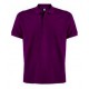 fialové pánské tričko s límečkem