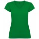 Victoria tropicky zelené dámské tričko