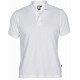 Bílé pánské tričko s límečkem, krátký rukáv
