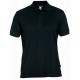 černé pánské tričko s límečkem, krátký rukáv